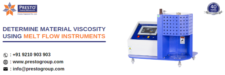 Determine Material Viscosity Using Melt Flow Instruments